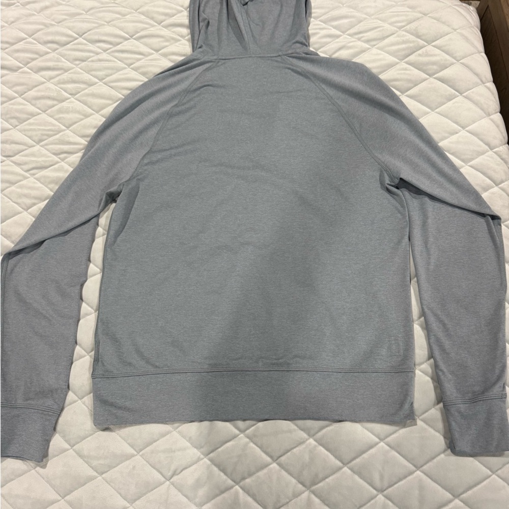Vuori Men's Light Gray Hoodie - Picture 4 of 11